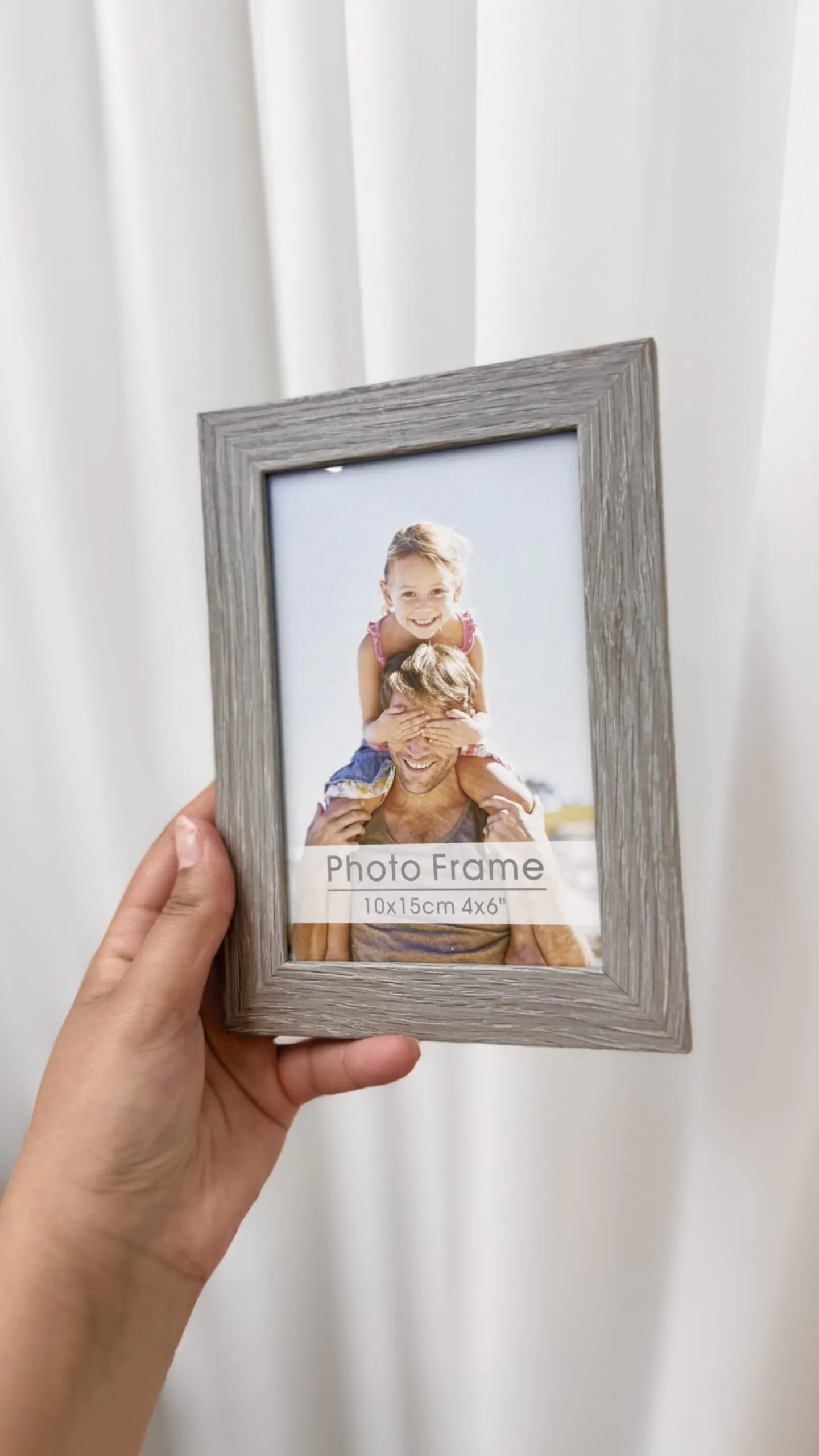 ⁦برواز رمادي خشب⁩ - الصورة ⁦2⁩